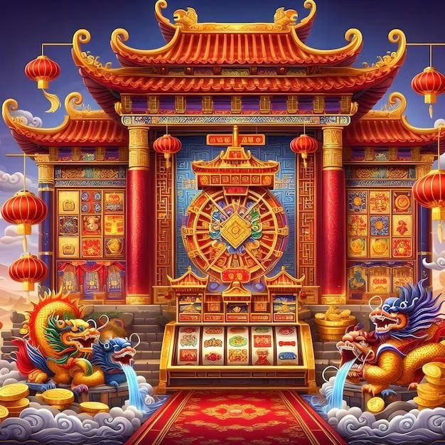 fitur bonus putaran gratis Wolf Gold dengan simbol liar pengganda